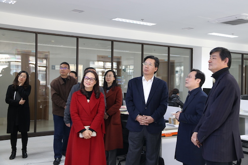 校长尚永丰院士莅临电子竞技博彩
走访调研