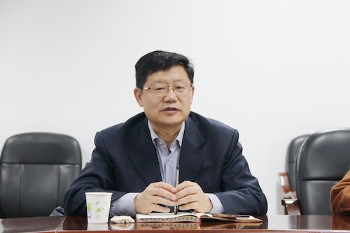 杨磊副校长听取期中教学检查汇报