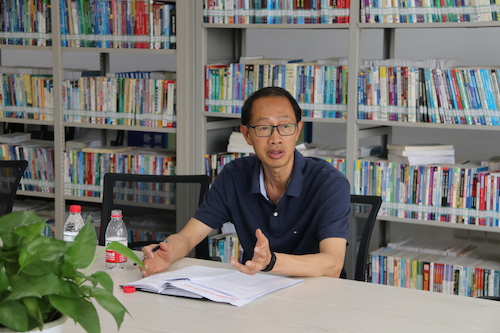 胡华副校长听取电子竞技博彩
开学防疫汇报并作指导